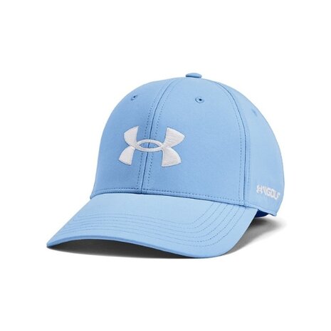 Under Armour Golfpet Heren Blauw/Wit