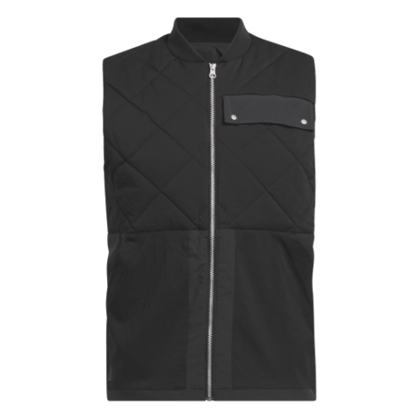  Adidas golfbodywarmer Heren Zwart