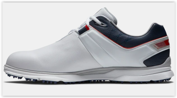 Footjoy Pro SL Wit Navy Rood