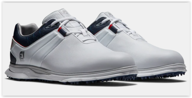 Footjoy Pro SL Wit Navy Rood