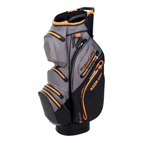 Fastfold Hurricane Waterproof Cartbag Charcoal Black Orange