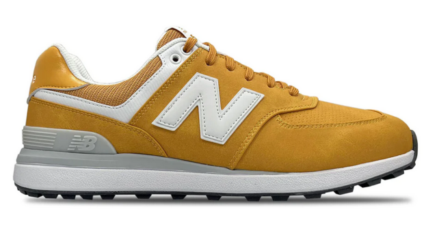 Golfschoenen New Balance 574 Greens Wheat Bie