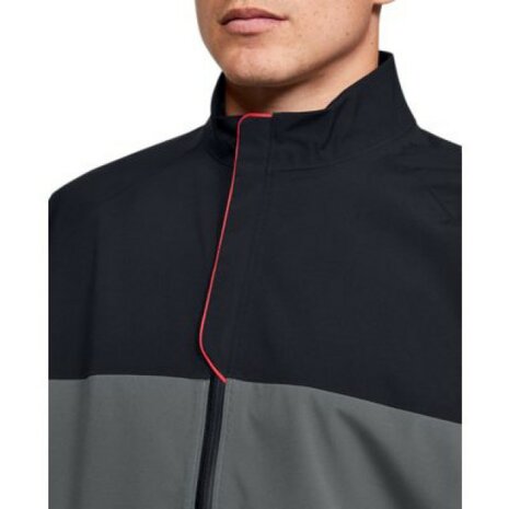 Under Armour Regenjas Zwart Charcoal