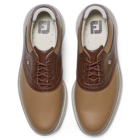 Golfschoenen Footjoy Traditions Beige Bruin