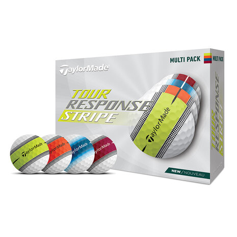 Taylormade Tour Response Stripe Wit Multi Pack