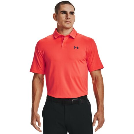 Under Armour T2G Polo Rush Red Academy