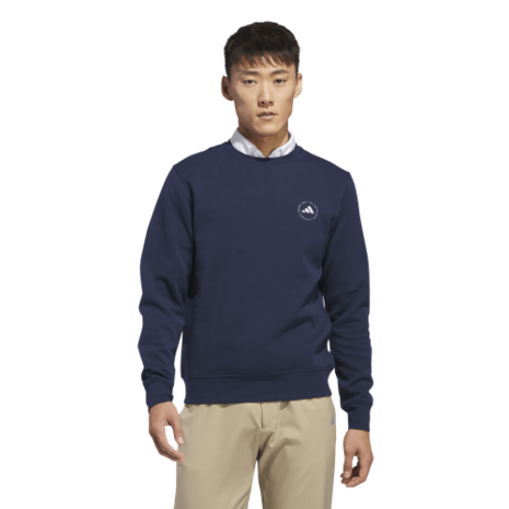 Adidas Core Crew Heren golfsweater navy