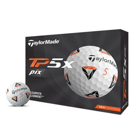 Taylormade TP5X Pix Golfballen 12 stuks