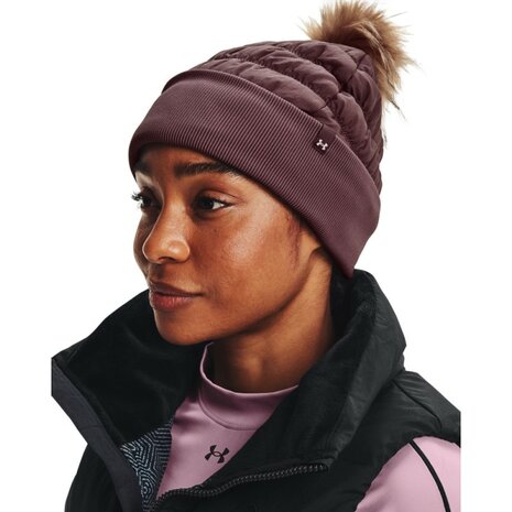 Under Armour Storm Insulated CGI Beanie Ash Plum