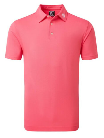 Footjoy Stretch Pique Heren Polo Shirt Fuchsia