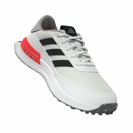 Adidas S2G SL 24 Kindergolfschoenen Wit Zwart Rood