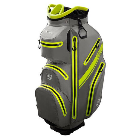 Wilson Staff eXo Dry Cartbag Charcoal Lime