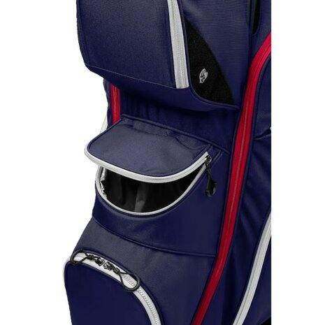 Wilson Staff I-Lock Cartbag Navy Rood