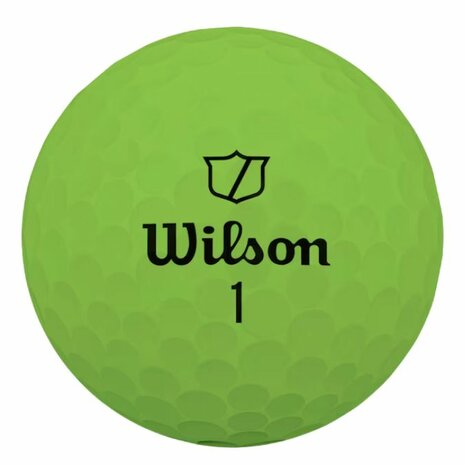 Wilson Staff Duo Soft Golfballen Groen 2025