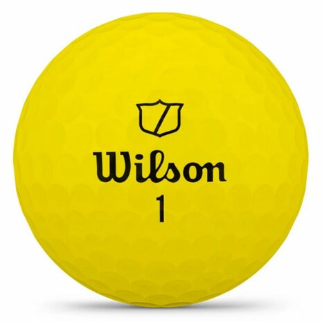 Wilson Staff Triad 3-delig Golfballen Geel