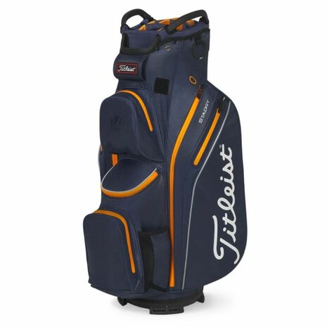 Cartbag Titleist Cart 14 StaDry Navy Marble Bonfire