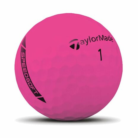 Taylormade Speed Soft Hi-Vis Pink Golfballen