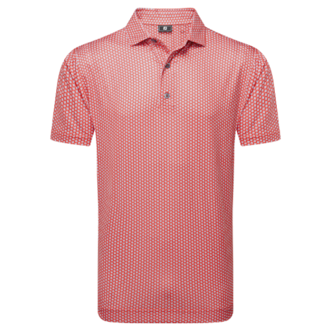 FootJoy Houndstooth Geo Lisle Heren Hibiscus 