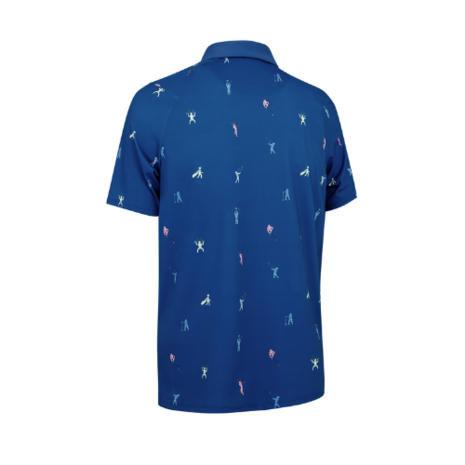 Callaway Time Lapse Polo Heren Galaxy Blue