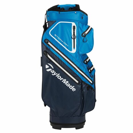 Taylormade TM23 Cartbag Storm Dry Waterproof Navy Blauw