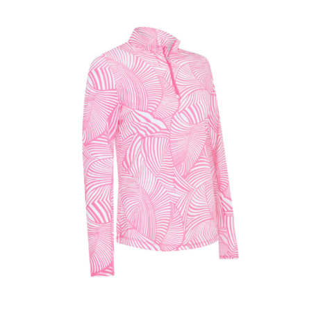 Callaway Stencil Floral Pullover Dames Roze