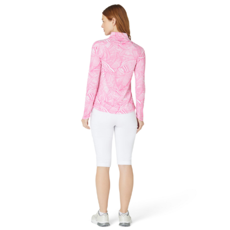 Callaway Stencil Floral Pullover Dames Roze