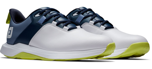 Golfschoenen Heren Footjoy ProLite Wit Navy Blauw