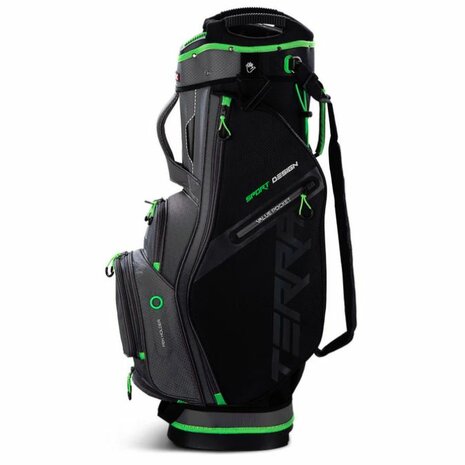 BigMax Cartbag Terra Sport Charcoal Lime