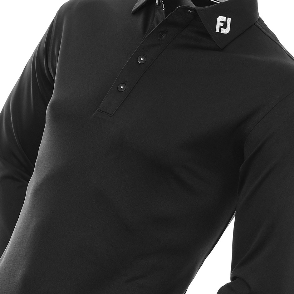 Footjoy Heren Golfpolo Lange mouw Kopen Golfdiscountstore