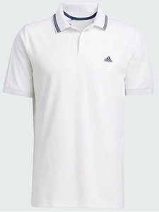 adidas white golf polo