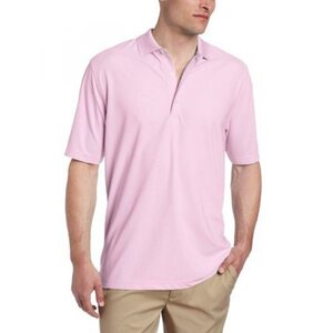 Greg Norman Performance Micro Pique Golf Polo Rosa