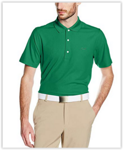 Greg Norman Performance Micro Pique Golf Polo Groen