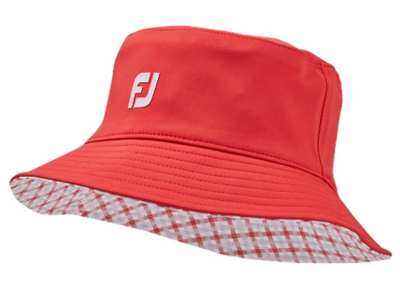 Bucket Ladies Footjoy Reversible Red