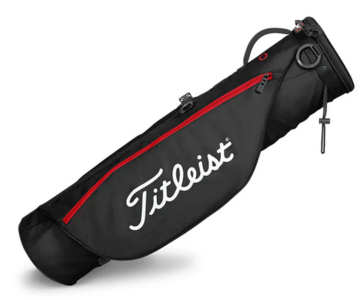 Titleist Tragetasche Schwarz Rot