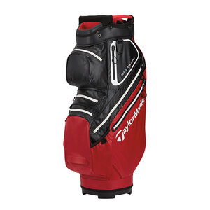 Taylormade TM23 Cartbag Storm Dry Wasserdicht Rot Schwarz