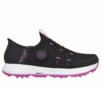 Skechers Go Golf Elite 5-Slip in Schwarz-Rosa