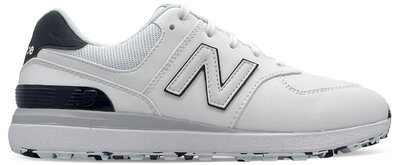 Damen-Golfschuhe New Balance 574 Green V2 Weiss Marine