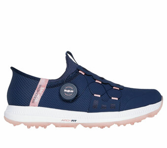 Skechers Go Golf Elite 5 Slip in Navy-Pink