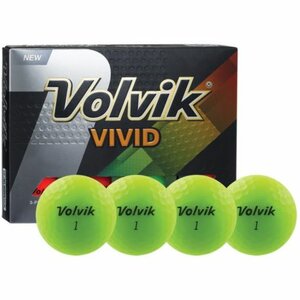 Volvik Vivid Golfballen Lime