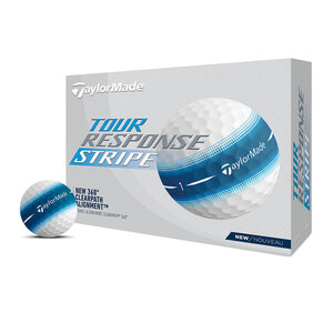 Taylormade TM24 Tour Response Stripe Golf Balls White Blue