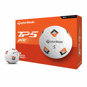 Taylormade TM24 TP5 Pix Golf Balls White