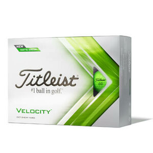 Titleist Velocity Golfbälle Matt Grun 2023