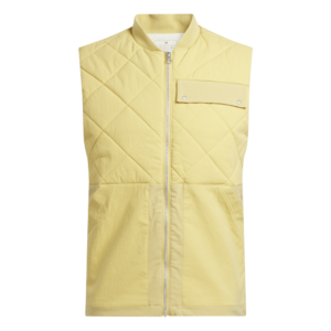 Adidas golf vest Men Yellow