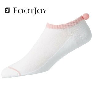 Footjoy Damen Golfsocke Pompom Pink 37-40