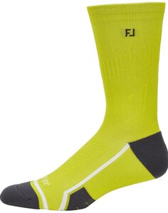 Footjoy Men's Golf Socks Tech D.R.Y. Crew Lime 39-46