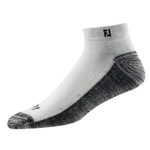 Footjoy ProDry Herren Sport Golfsocken Weiss 39-46