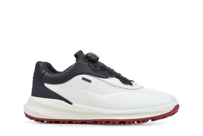 Geox Herren Golfschuhe Amphibiox BOA Weiss