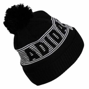 Adidas Pom Beanie Black White