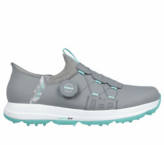 Skechers Go Golf Elite 5 Slip In Twist Fit-Grau Aqua