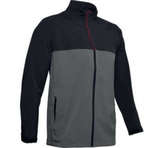 Under Armour Regenjas Schwarz Charcoal